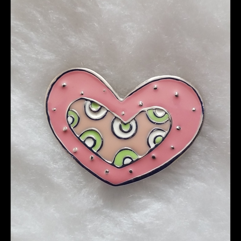 Heart Brooch Pin